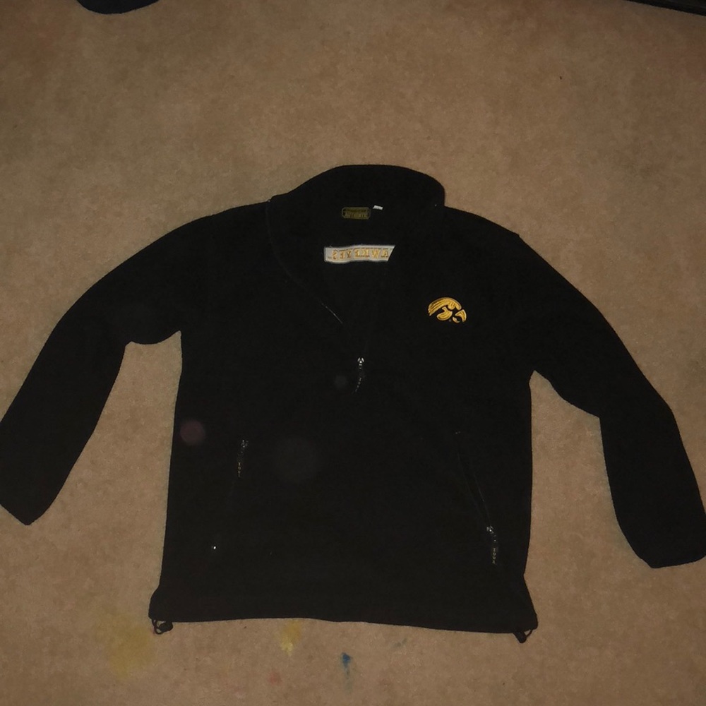 University of Iowa pull over jacket
